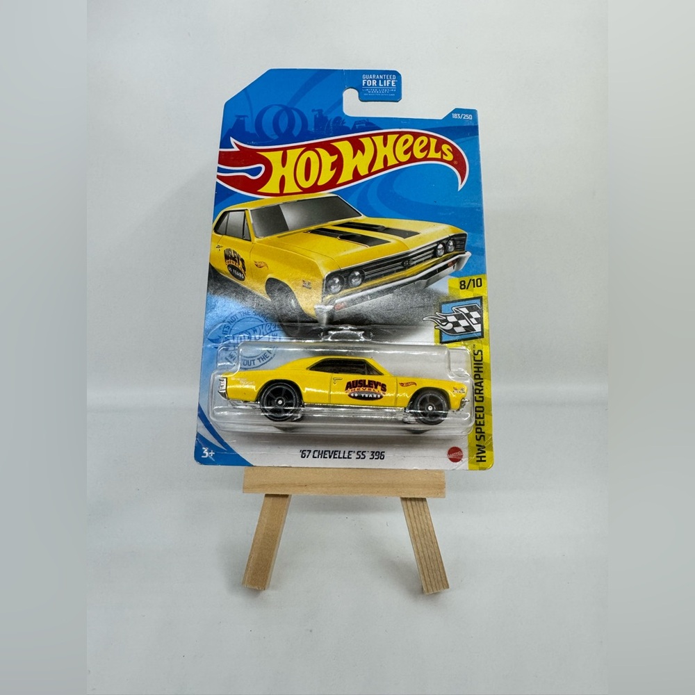 '67 Chevelle SS 396 Toy Car - Yellow